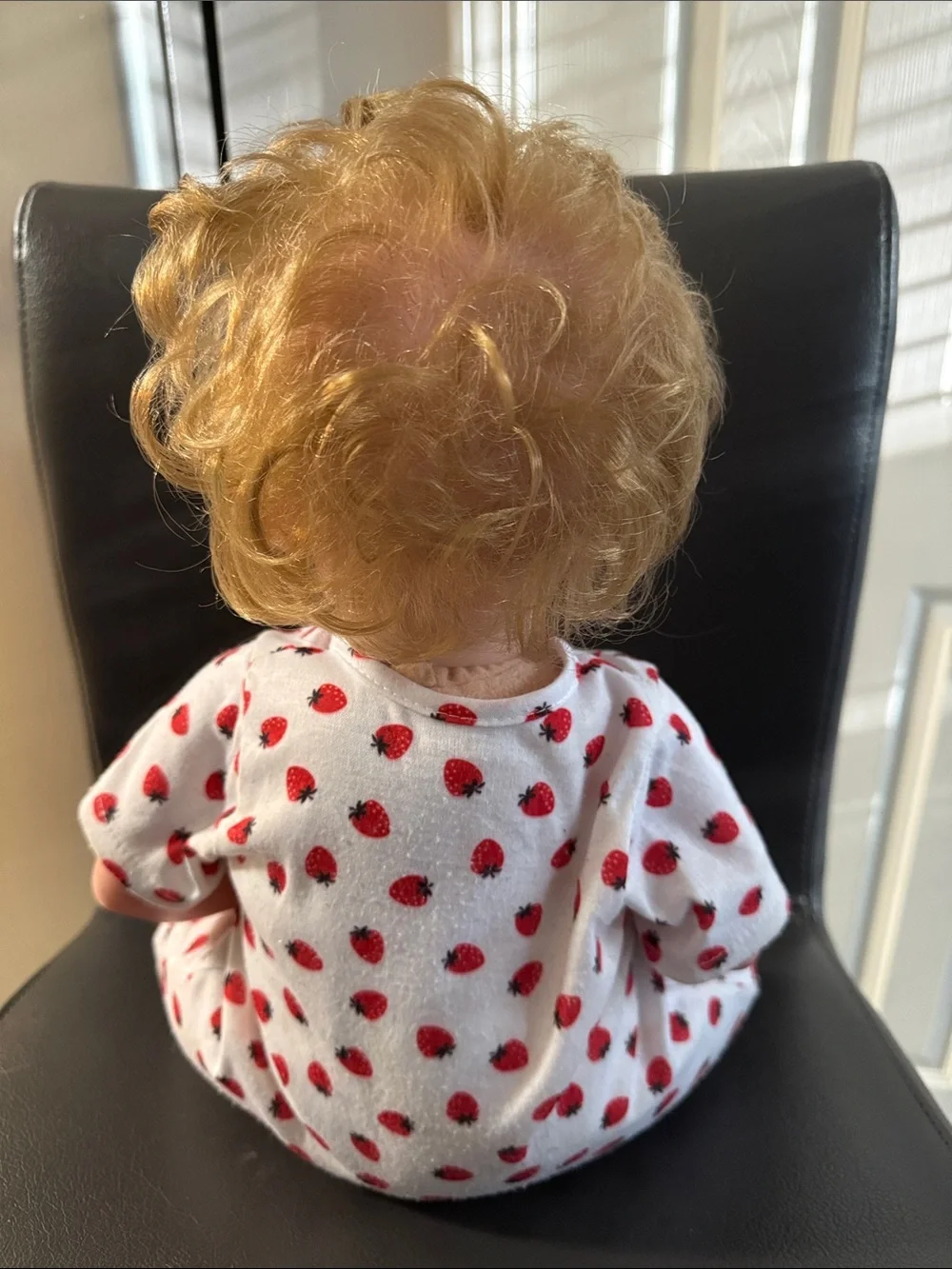 Soul Sister doll Reborn Kids One-Piece with Red Strawberry Print